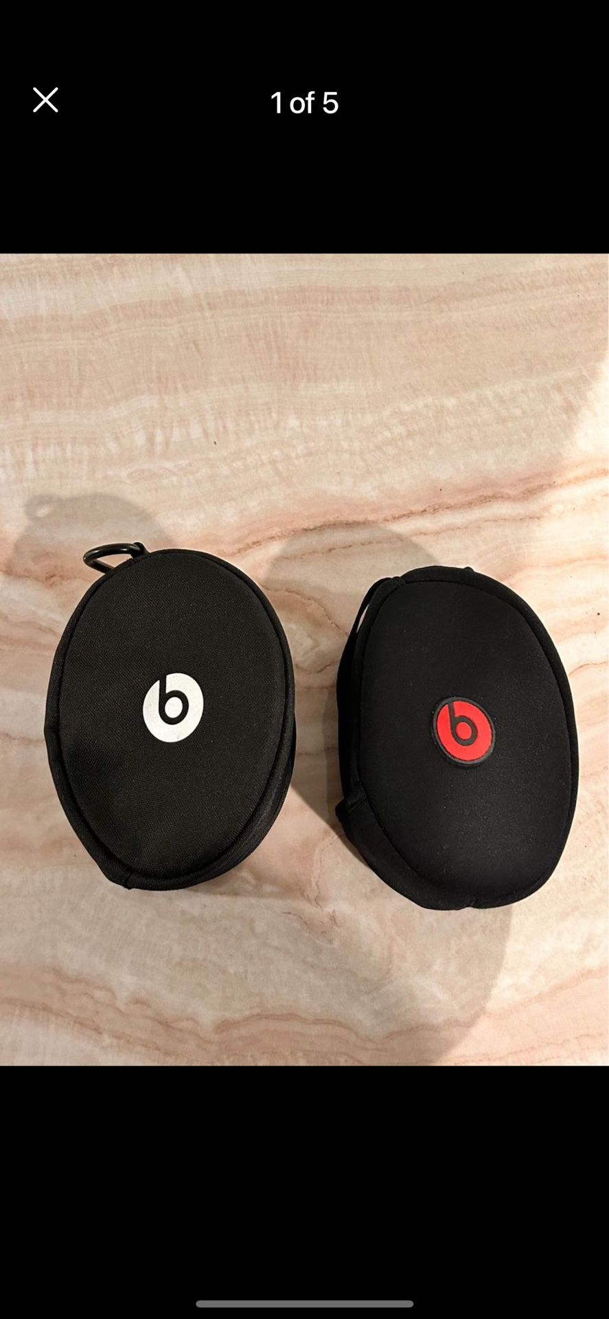 2 Beats original Headphone Soft Case