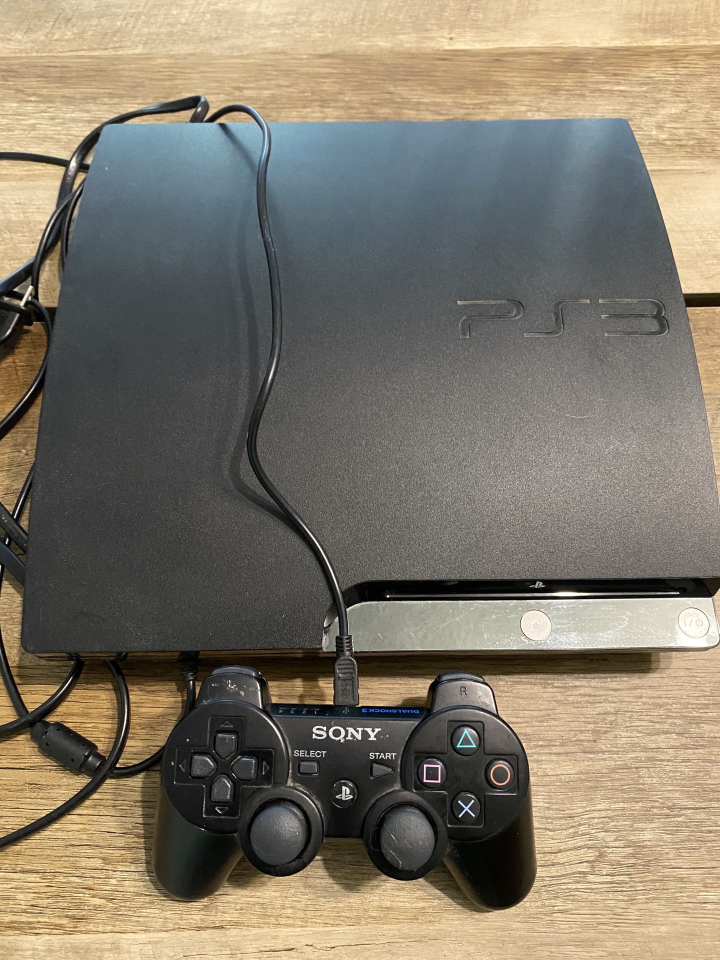 PlayStation 3 With Controller