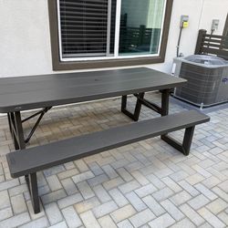 Lifetime picnic table w-frame