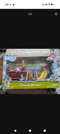 Bluey park playset
