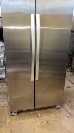 Stainless Steel Side-by-Side Refrigerator