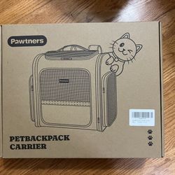 Foldable Designed Pet Backpack Carrier for Kitten Small Dogs & Large Cats