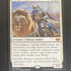 Magic The Gathering Card. Ranger-Captain of Eos