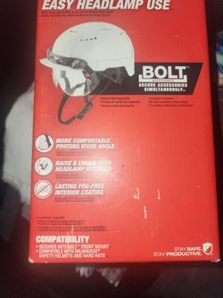 Milwaukee Eye Visor headlamp helmet kit