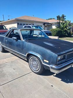 1985 EL CAMINO CONQUISTA FULLY LOADED RUNNING AND REGISTERED CLEAN TITLE AIR CONDITIONER BLOWS COOLED