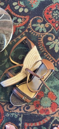 Michael Kors Espadrille Wedge Sandals