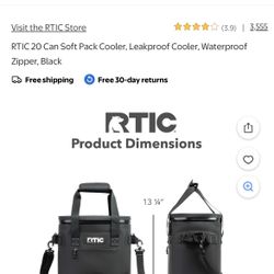RTIC 20 Can Cooler Never Used