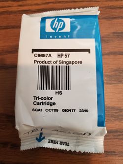 HP Tri-Color Ink Cartridge, HP57 C6657A