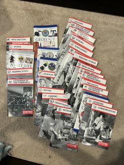 Boy Scout Merit Badge Books 