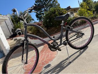 Dark Gray Purple 7 Speed Electra Cruiser