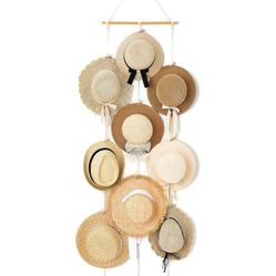 Boho Macrame Hat Display