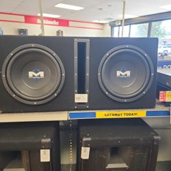 Dual Magnum 10in Subs In Box
