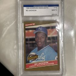 1986 Donruss Highlights Bo Jackson