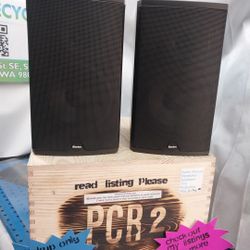 Boston Acoustics CR-6 Bookshelf Speakers 