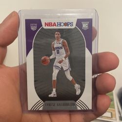 Tyrese Haliburton 2020-21 NBA Hoops RC Rookie Card! Sacramento Kings #238