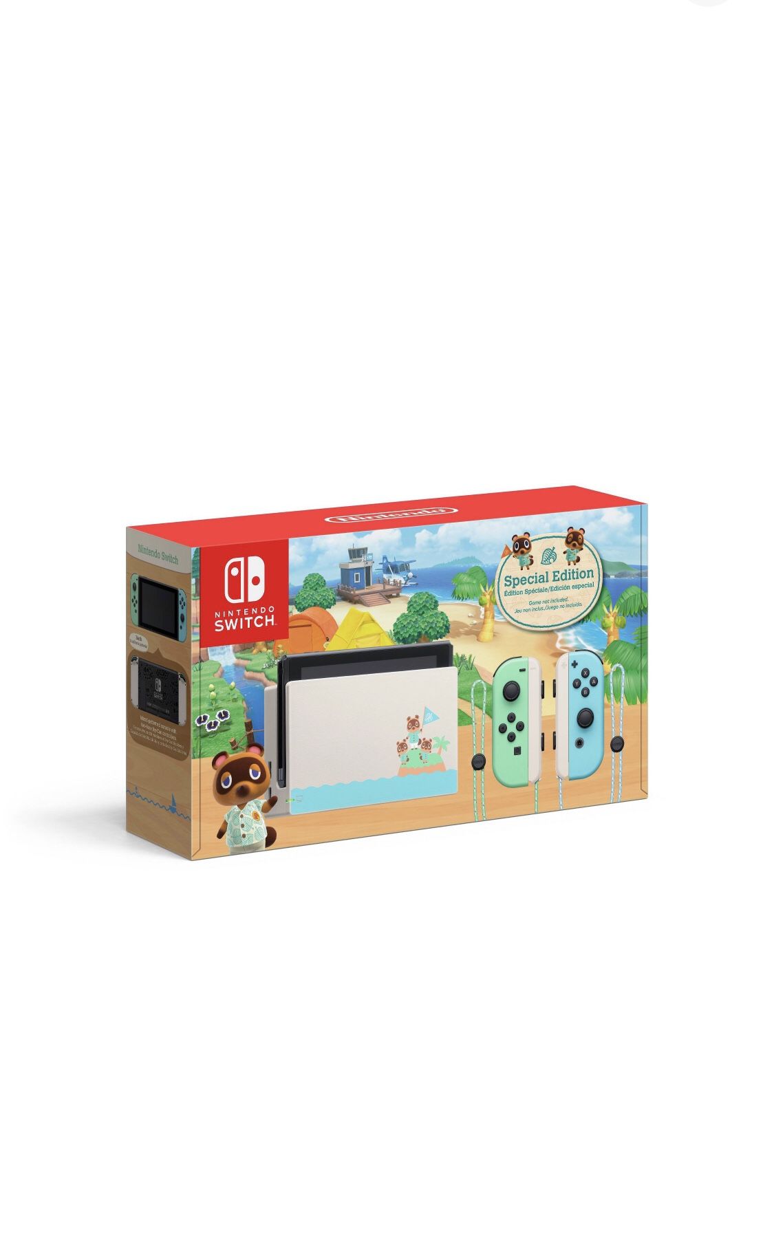 Nintendo Switch Console Animal Crossing Special Edition BRAND NEW SEALED! PRICED TO SELL NO HAGGLING ON PRICE! $410 CASH ONLY! No trades!