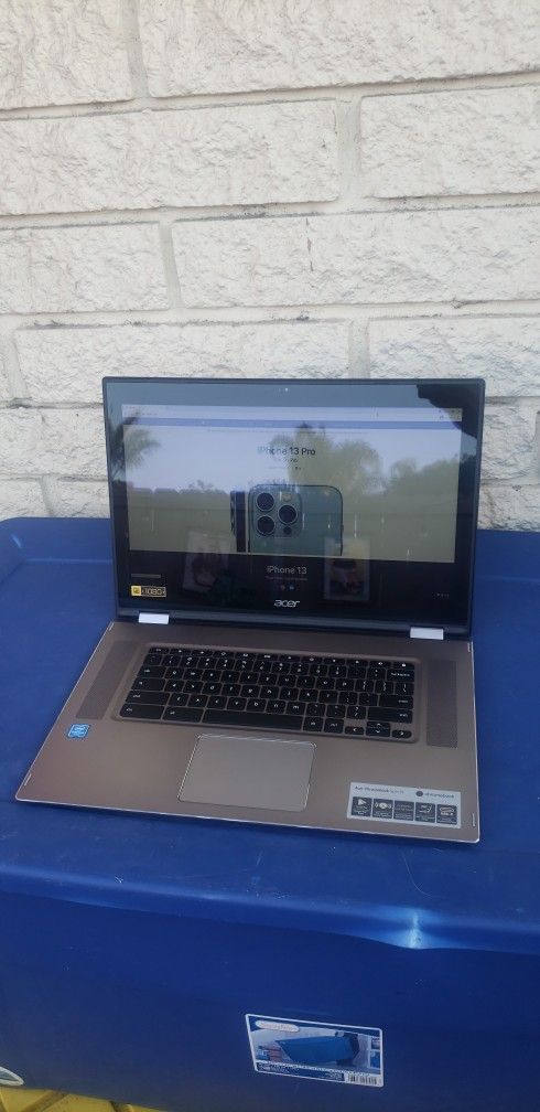 Sellimg My Nice Acer Chromebook Spin 15 Tablet / Laptop Convertible
Lightly used. Works like newm
Acer Chromebook Spin 15 Convertible Laptop