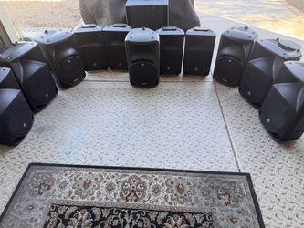 Mackie PA Package — 11 Speakers + 18” Sub, Stands & Cables