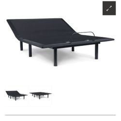 Adjustable Queen-Size Bed Frame/Base