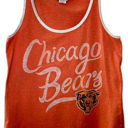 Chicago Bears Vintage Style Tank Top Junk Food Clothing Women’s Medium