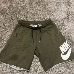 Nike Mens French Terry Fleece Shorts Loose Fit