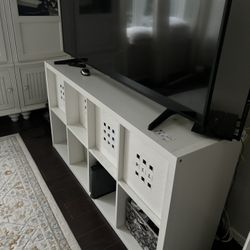 Bedroom Tv Stand White With Storage Drawers