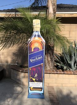 BLUE LABEL ...PARTY PROPS 6FT