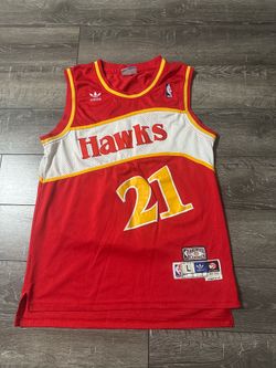 Title Adidas Atlanta Hawks Dominique Wilkins Hardwood Classics Jersey Size Large