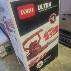 Toro Ultra 260 mph 340 CFM 110 V Electric Handheld Leaf Blower/Vacuum

