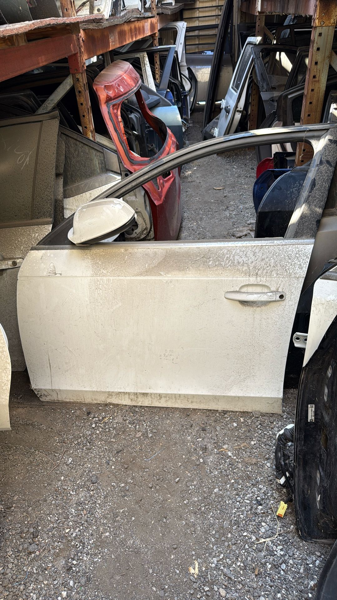 2009 to 2016 Audi A4 Drivers Side, Front Door Complete