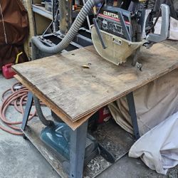 Craftsman 10 Inch Radial Saw With Table