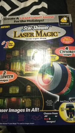 Star Shower laser magic