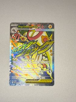 Pokémon TCG Mega Eelektross EX Mega Attack Rare Full Art Holo 266/217 ENG