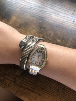Bulgari Serpentine 2 Toned Watch 