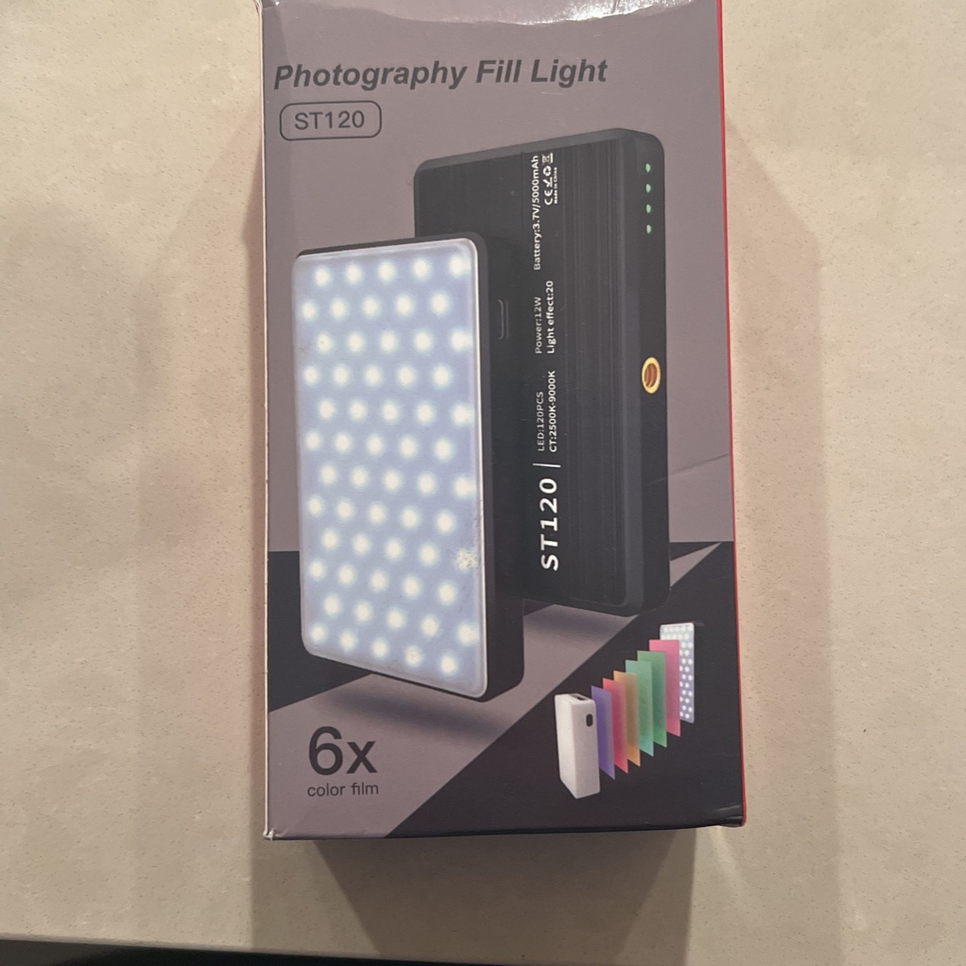 Photography Fill Light ST120 (6x Color Film)