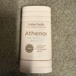 Athena Club All Over Deodorant in the scent Golden Vanilla