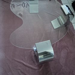 Beautiful exclusive glass table