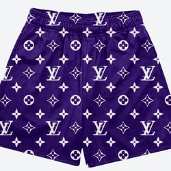 Purple Lv Shorts