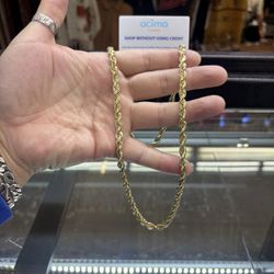 14k Rope Chain SOLID 🎄 We Buy Gold 14k 70$ X Gram