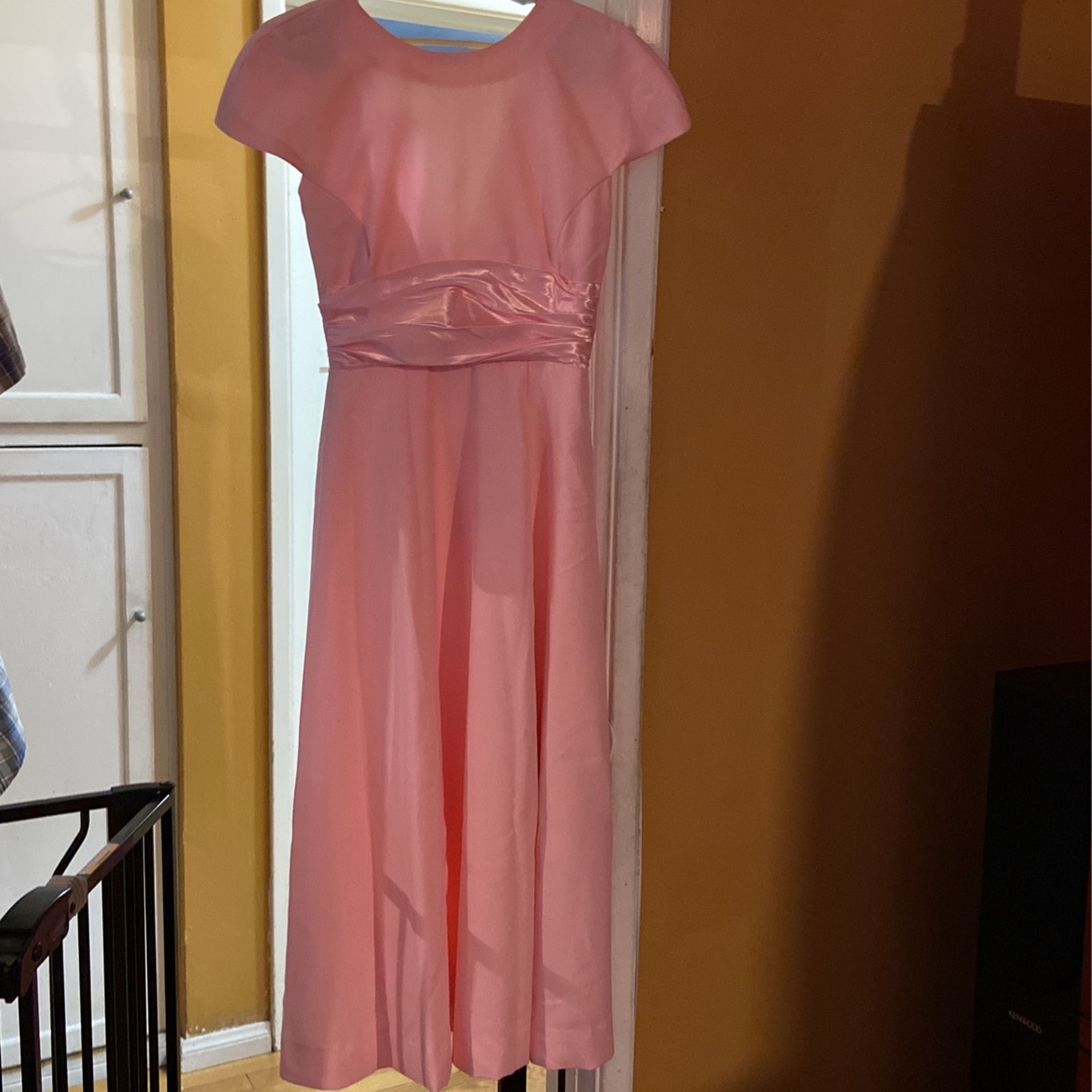 Baby pink Gown