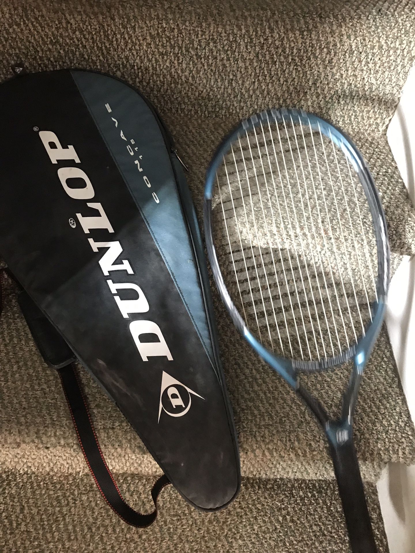Tennis racket and case