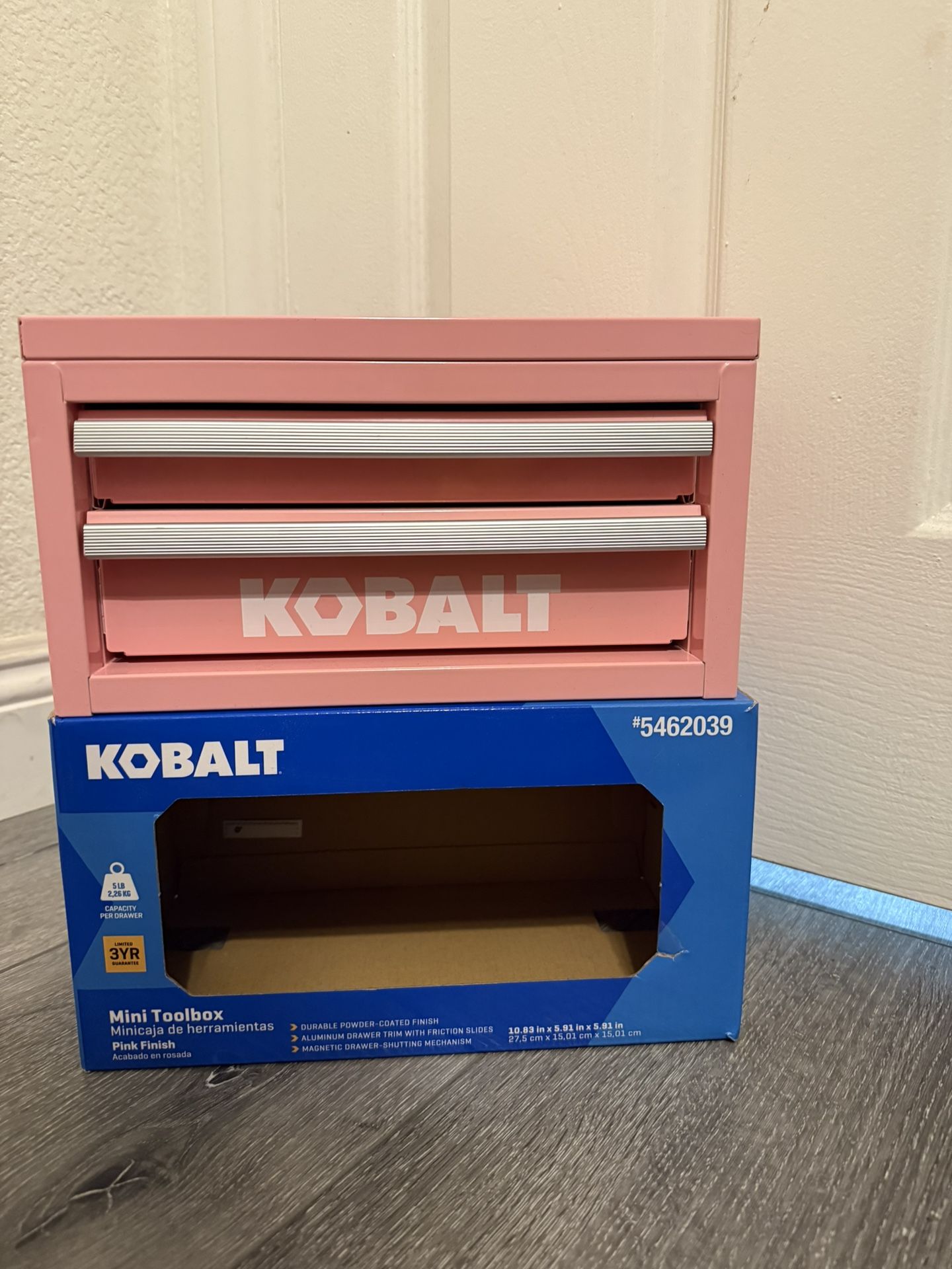 Pink toolbox