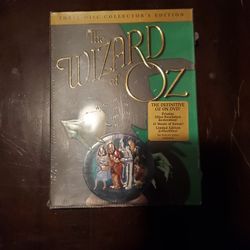 The Wizard Of Oz 3 Disc Collectors Edition (FACTORY SEALED NEW)