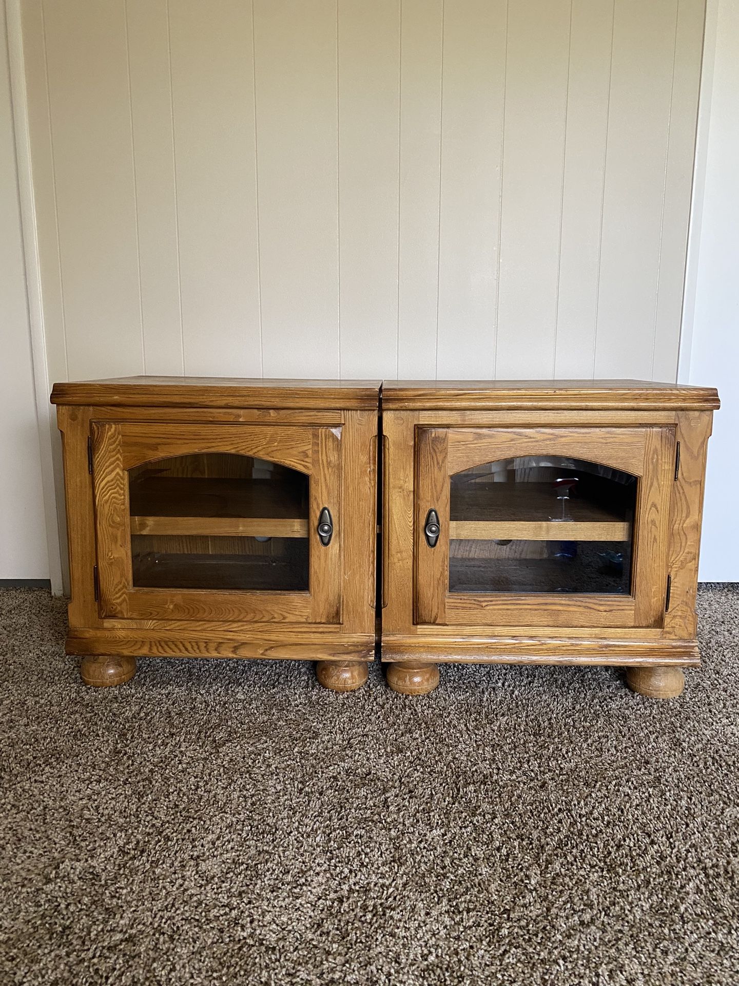 Multi Use Cabinet /stand /golden Oak Color