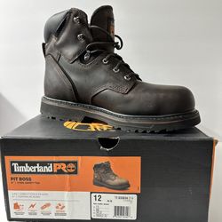 Timberland PitBoss 6” Steel Safety toe