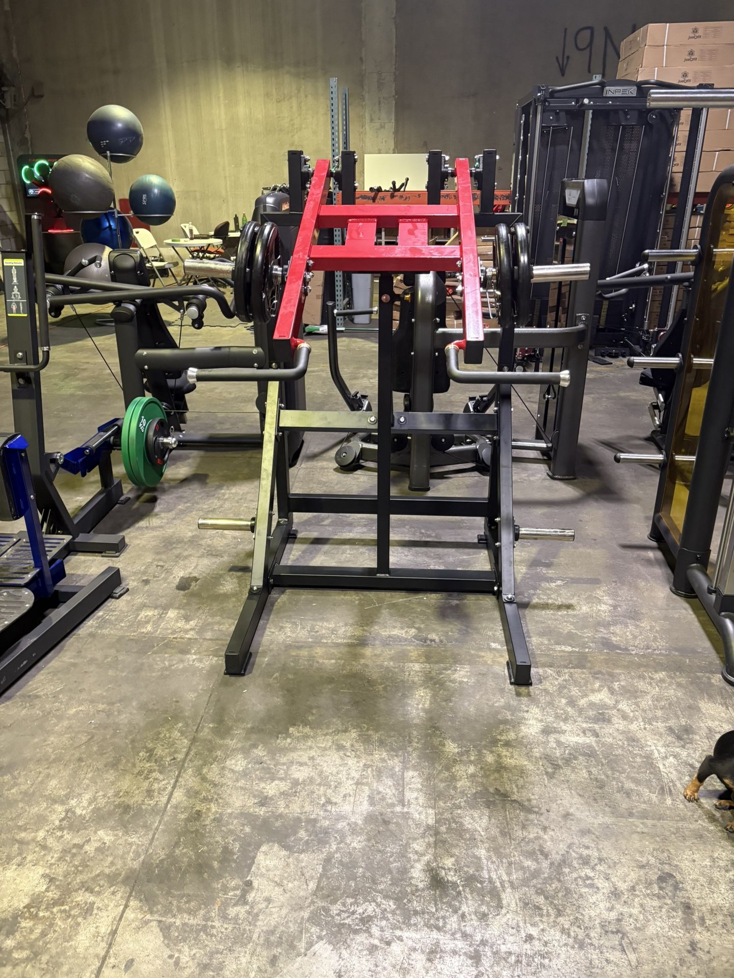 Standing Shoulder Press