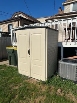 Outdoor Plastic Storage Shed