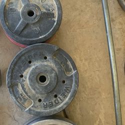 212.5 lbs weight set