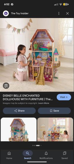 Disney Princess Enchanted Belle Dollhouse