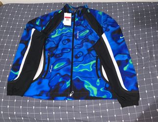 Nike Project F.R.O.G. Storm-FIT Convertible Track Jacket Blue Size: Large